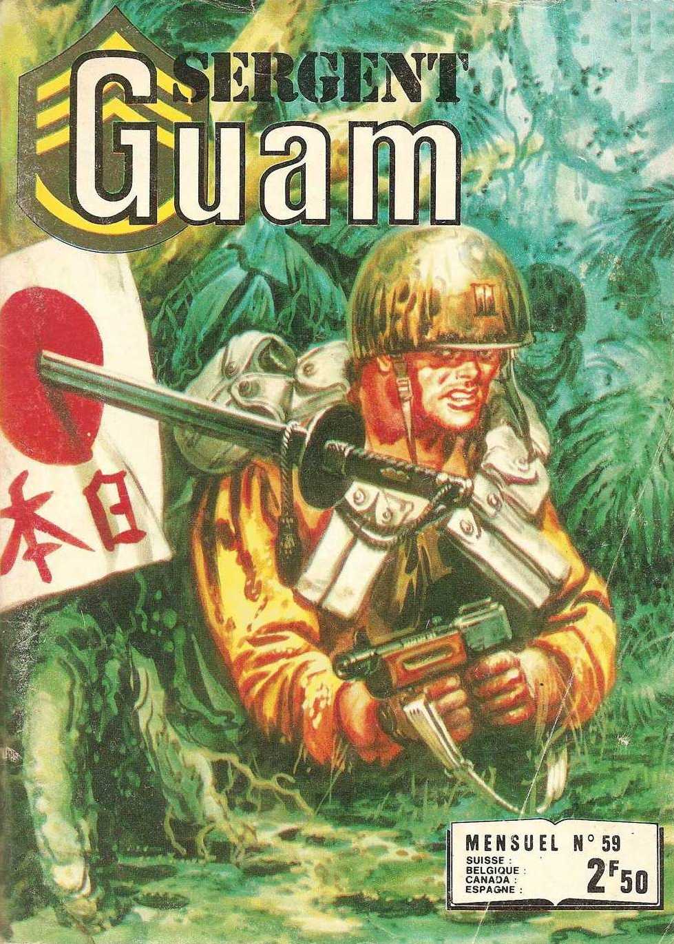 Scan de la Couverture Sergent Guam n 59